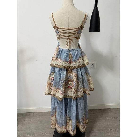 Zimmerman Sunlight Layered Long Dress - Picture 4 of 11